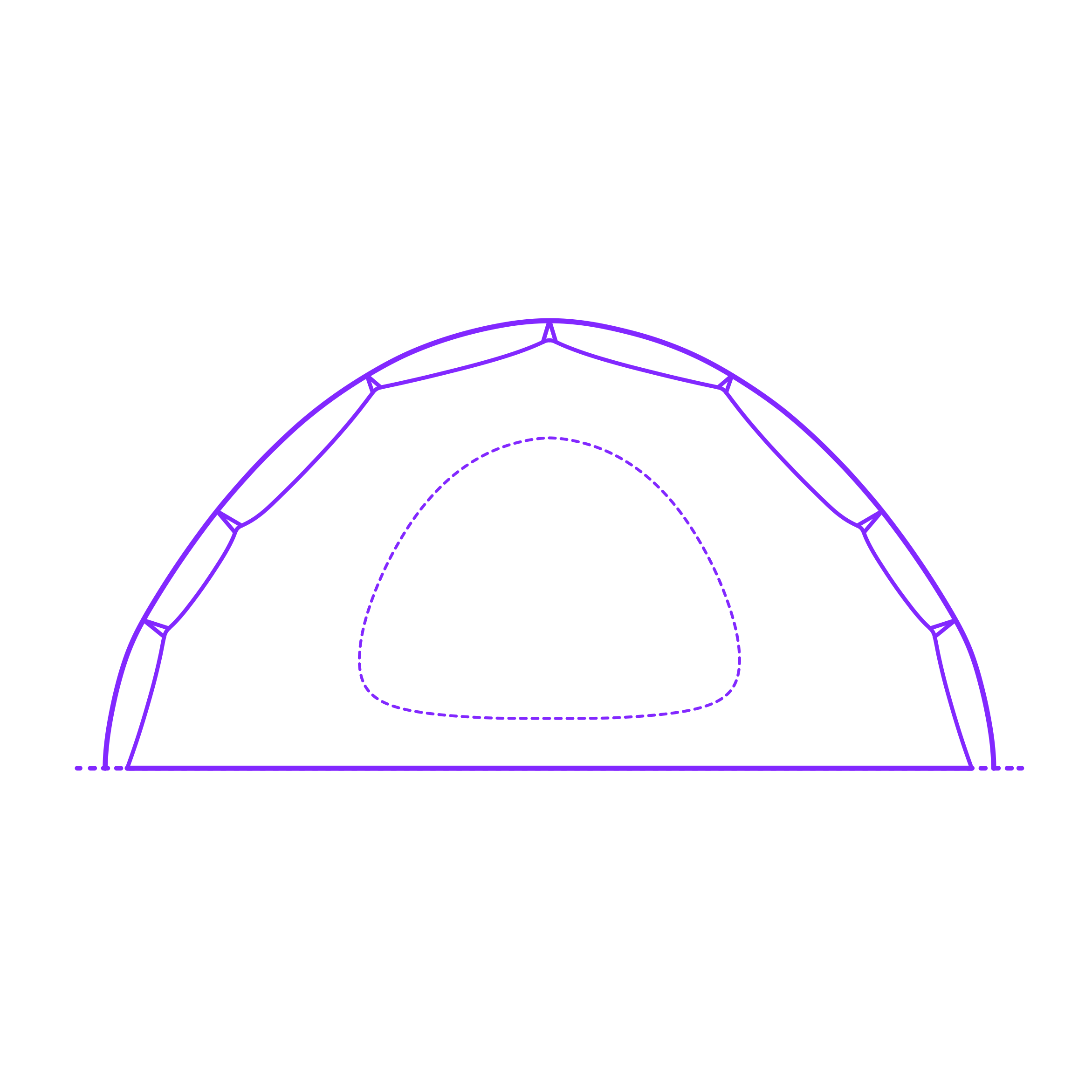 Buildings Temporary Structures 3 Person Tent Craft Design Svg File Free Vectors